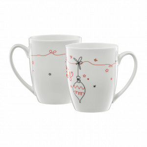 Cana 370ml, model glob, Line Art - Img 2
