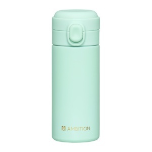 Cana termos 320ml, buton de siguranta, menta, Alice