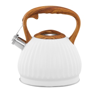 Ceainic inox 2.5L(3L), crem, Curly - Img 1