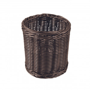 Cos depozitare rotund 15cm, maro, Sante