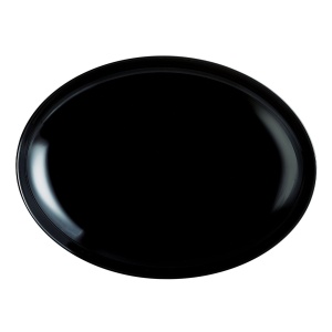 Farfurie barbecue 32.8cm, negru, Friends Time