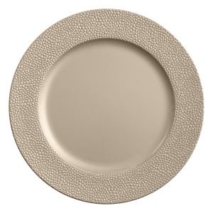 Farfurie decorativa 33cm, sampanie, Bubble