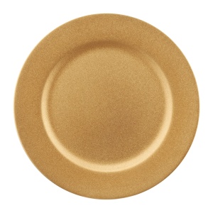 Farfurie decorativa cu sclipici 33cm, auriu, Decor