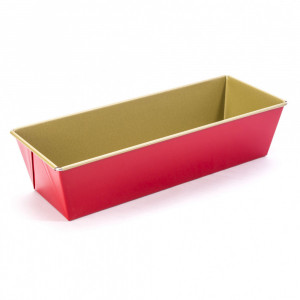 Forma copt cozonac 30x11x7.5cm, invelis non-stick, rosu, SNB