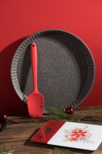 Forma copt tarta 31cm, cu invelis Non-stick, Cherry - Img 3