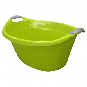 Lighean cu manere 25L, verde, Kaja