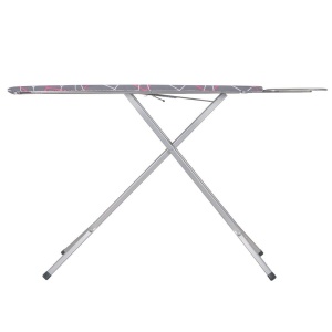 Masa de calcat 130x42cm, blat tip plasa cu suport pentru fier, Velkea H038-06PB - Img 6
