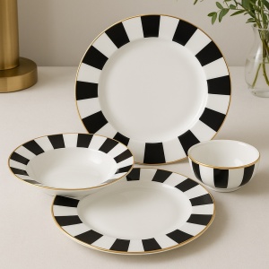 Serviciu de masa, 18 piese, 6 persoane, Ribs - Img 6