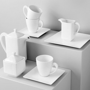Serviciu servire ceai/cafea, 17 piese, 6 persoane, Porto