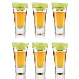 Set 6 pahare vodca 50ml, Moscow