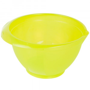 Set bol plastic pentru mixare, 3 piese, verde, Cindy - Img 2