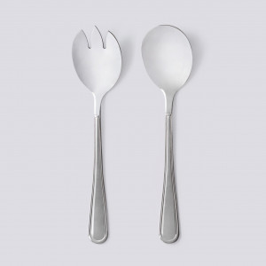 Set tacamuri inox servire salata 19.5cm, 2 piese, medii, Verona - Img 2