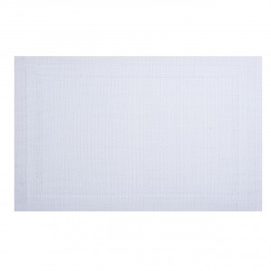 Suport farfurie 30x45cm, alb, Velvet