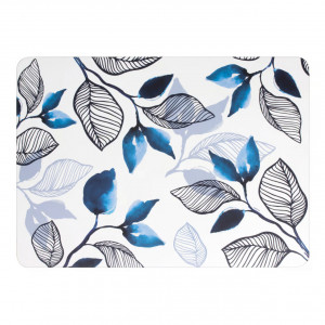 Suport farfurie laminat 39x28cm, Blue Flower