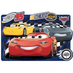 Suport farfurie laminat 42x29cm, Cars