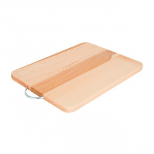 Tocator cu maner metalic 31x24cm, Woody - Img 2