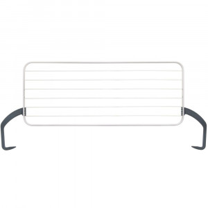 Uscator de rufe suspendabil 109x43x17cm, alb, Velkea S100 - Img 3