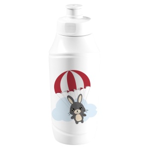 Bidon apa 375ml, iepure, parasuta, Betty I Bunny