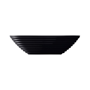 Bol mediu 16cm, 410ml, negru, Harena