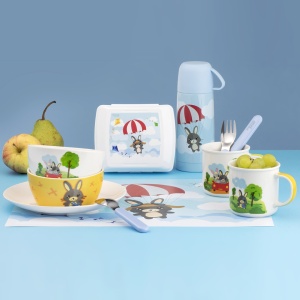 Bol mic 12cm, 400ml, galben, Betty I Bunny - Img 3