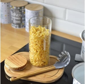 Borcan pentru depozitare Nordic, capacitatea de 1,8 L, ultilizat pentru pastrarea pastelor