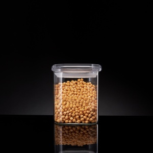 Borcan sticla cu capac 1L, Slim - Img 2