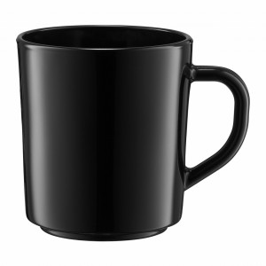 Cana 270ml, sticla, Black