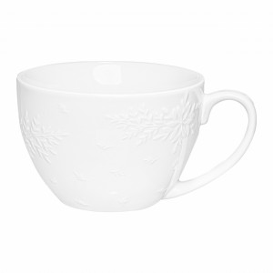 Cana 450ml, model frunze, Galactic White - Img 2