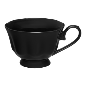 Cana cu talpa 380ml, negru, Diana
