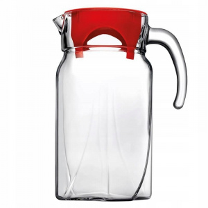 Carafa cu capac rosu 1.7L, Luna - Img 2