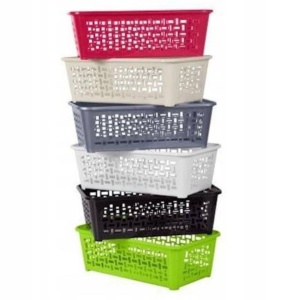Cos de rufe 19 x 9.9 x 5.4 cm, alb, Domino - Img 2