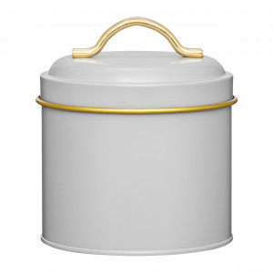 Cutie depozitare cu capac 750ml, metalica, mix culori, Royal - Img 3