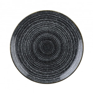 Farfurie plata coupe 26cm, negru, Studio Prints