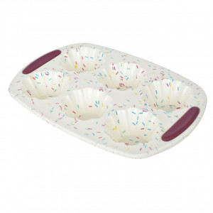 Forma briose, 6 portii, silicon crem, Felice - Img 1