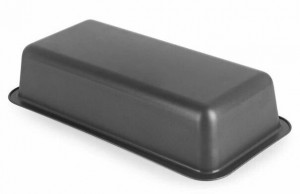 Forma copt cozonac/paine 31x14cm, invelis non-stick, negru, SNB - Img 2