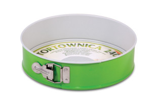 Forma tort 24cm, baza detasabila, invelis non-stick, verde, SNB - Img 2