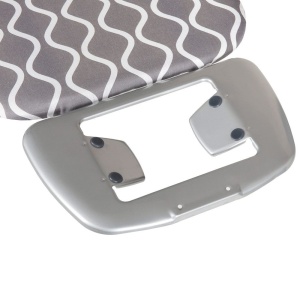 Masa de calcat 110x37cm, blat tip plasa cu suport pentru fier, Velkea H028-06PB - Img 5