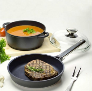 Oala cu capac 20cm, 2.3L, invelis Teflon™ Platinum Plus, Taurus - Img 3