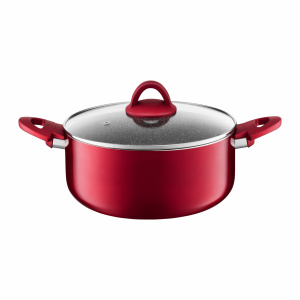 Oala cu capac Jasper, producator Ambition, cu o capacitate de 6,7 L si un diametru de 28 cm