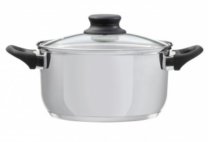 Oala inox cu capac 16cm, 1.8L, Lima - Img 4