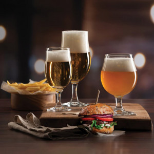 Pahar bere cu picior 380ml, Draft - Img 2