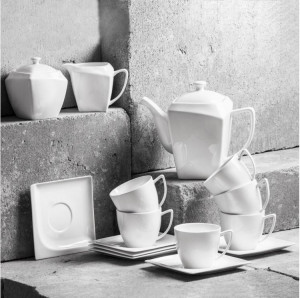 Serviciu servire ceai/cafea, 17 piese, 6 persoane, Monaco - Img 3