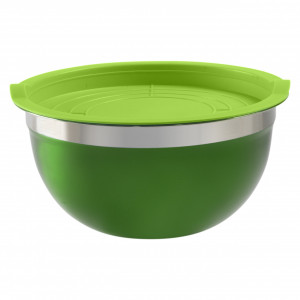 Set bol cu capac, 2 buc, 18-20cm, verde, Minestrone - Img 2
