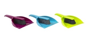 Set perie si faras, 2 piese, mix culori, Spring