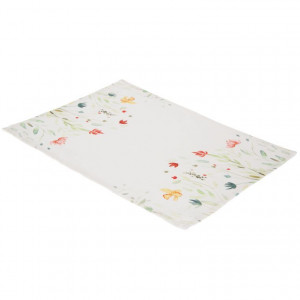 Set suport farfurie textil 30x40cm, 2 piese, Pastel Flowers - Img 2