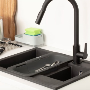 Strecuratoare reglabila pentru chiuveta, Easy Kitchen - Img 3