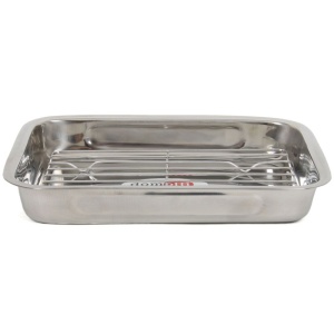 Tava cuptor cu gratar detasabil 30x22x5cm, Domotti - Img 4