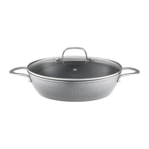 Tigaie adanca cu capac 28cm, 3.4L, invelis Qualum Basic, Bubble