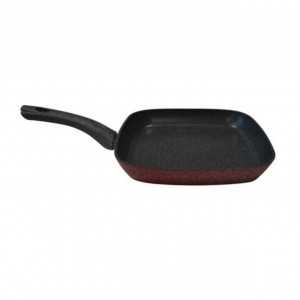 Tigaie grill 28x28cm, invelis Non-Stick, mix culori, Petra