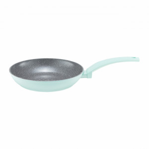 Tigaie universala 20cm, invelis Qualum Ceramic Stone Edition, menta, Alice - Img 1